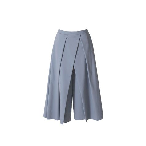 Pleated Culottes, Culotte Pants, Party Pants, Stylish Pants, Pleated Trousers, Every Color, Olivia Palermo, Pants Blue, Trouser Style