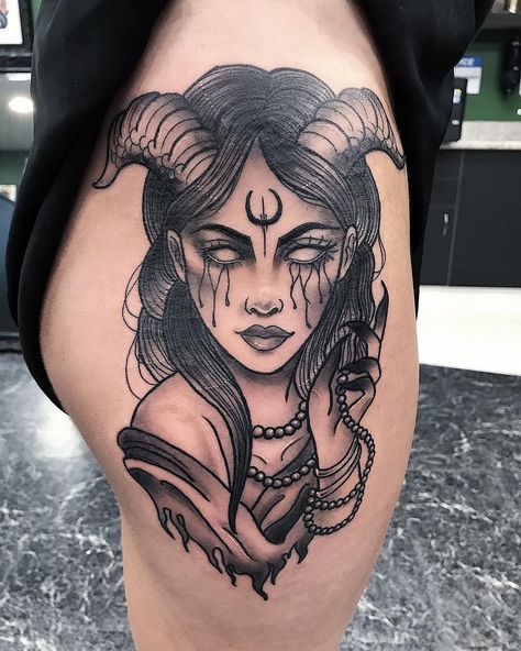 64.3k Followers, 1,259 Following, 47 Posts - See Instagram photos and videos from Stephanie (@stephanietattooer) Lady Demon Tattoo, Scary Tattoos Women, Demon Tattoo Female, Devil Tattoo For Women, Female Devil Tattoo, Female Demon Tattoo, Demon Woman Tattoo, Devil Woman Tattoo, Devil Girl Tattoo