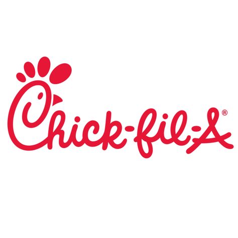 Chick-fil-A Logo Font Chick Fil A Logo, Chick Fa La, Font Love, Fast Food Logos, Eat More Chicken, Logo Quiz, Vegan Fast Food, Beer Pong Tables, Bedroom Wall Collage