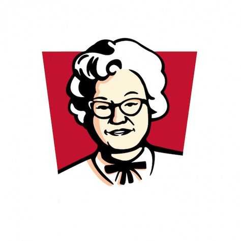 KFC cambia su logo a la imagen de ‘Claudia Sanders’, esposa del ‘Coronel’ Colonel Sanders, Forums Design, Logo A, Sanders, Success Stories, Vault Boy, Humor, ? Logo, Celebrities