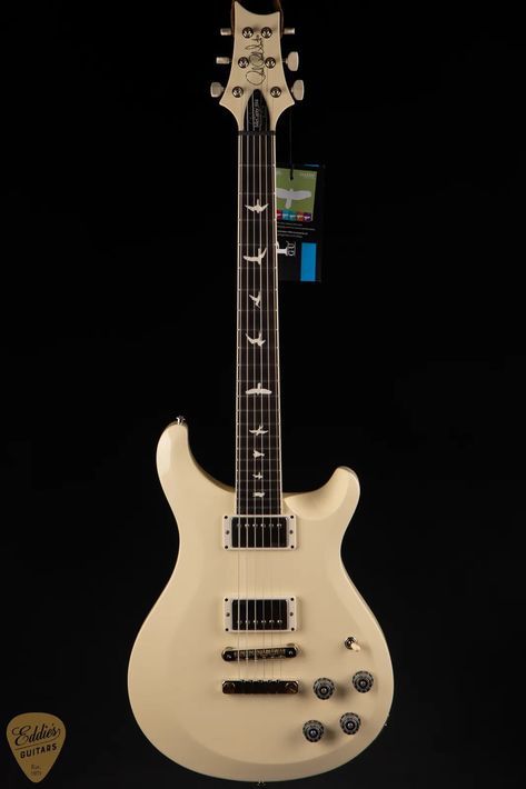 Paul Reed Smith (PRS) S2 McCarty 594 Thinline - Antique White Prs Guitar, Paul Reed Smith, Antique White, Tag Art, Guitar, Music, White, Art, Bonito