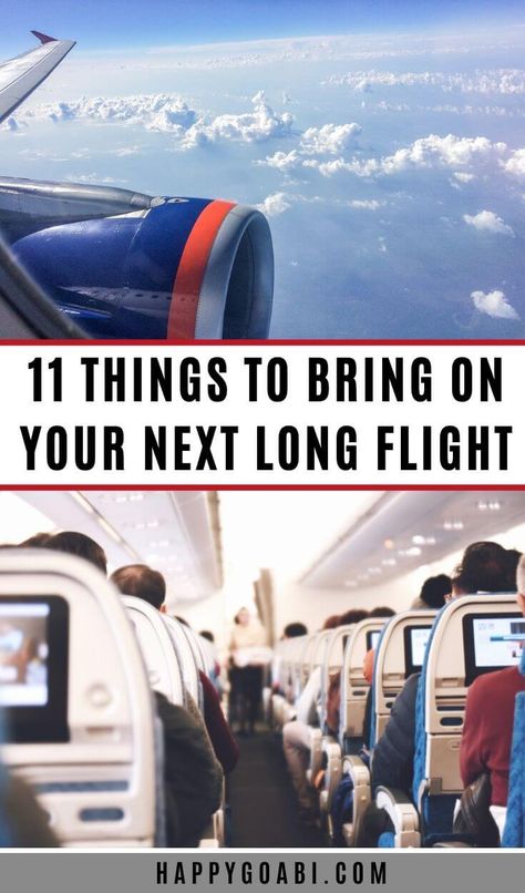 Flight Hacks, Long Haul Flight Essentials, Flying Tips, Long Flight Tips, Airplane Travel Essentials, Flight Tips, Airplane Essentials, Travel Airplane, Travel Essentials List