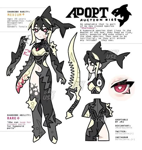 Adoptable Species, Original Species Reference Sheet, Adopts Oc, Oc Species Ideas, Oc Species, Adoptables Characters, Species Sheet, Species Ideas, Species Design