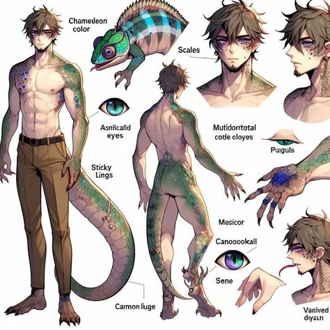 Humans With Animal Features, Human Animal Hybrid, Animation Classes, Arte Monster High, Hybrid Art, Humanoid Creatures, Person Drawing, Monster Concept Art, Fantasy Races