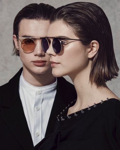 Yohji Yamamoto Eyewear, Sunglass Photoshoot, Eyewear Photography, Eyewear Campaign, Campaign Photography, Aesthetic Dress, Studio Photoshoot, Sunglasses Fashion, Luxury Sunglasses