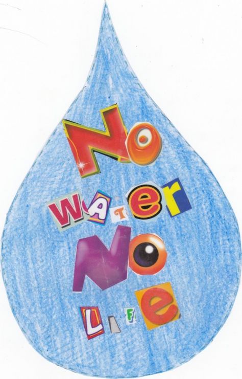 World Water Day Craft, Water Day Poster Design, World Water Day Poster Design, Water Day Drawing, Water Day Poster, Water Conservation Poster, Save Energy Poster, Save Water Drawing, Save Earth Posters