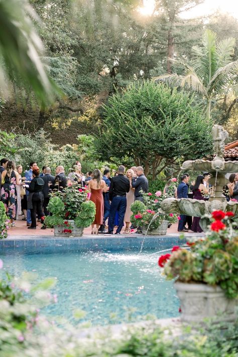 Hacienda Garden, Rancho Las Lomas Wedding, Wedding Packages Prices, Calamigos Ranch Wedding, Orange County Wedding Venues, Palm Garden, Garden Venue, Historic Mansion, Outdoor Reception