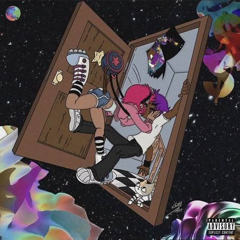 Lil Uzi Vert Art, Anime Rapper, Scott Pilgrim Vs The World, Rapper Art, Swag Cartoon, Vs The World, Lil Uzi, Lil Uzi Vert, Scott Pilgrim