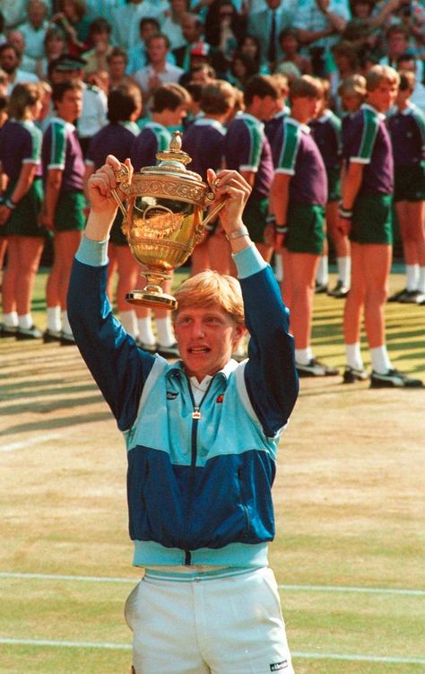 Boris Becker on trial for refusing to hand over tennis trophies Tennis Trophy, Michael Chang, Jimmy Connors, Boris Becker, John Mcenroe, Tennis Legends, Professional Tennis Players, Vintage Tennis, Sport Tennis