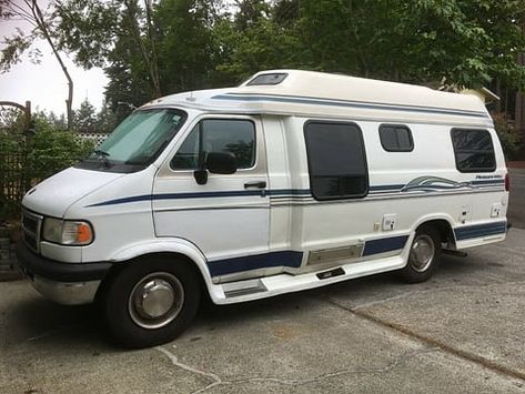 Excellent condition 1997 Dodge Pleasure Way for sale Dodge Dakota Rt, Dodge Camper Van, Dodge Motorhome, Dodge Van For Sale, Super C Rv Motorhome, Motor Homes For Sale, 1993 Dodge Cummins, Toyota Motorhome, Class B Camper Van