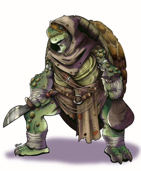 ArtStation - DnD Character Design Tortle Rogue Tortle Dnd Character Design, Tortle Dnd, Character Species, Dnd Character Design, Rogue Dnd, Dnd Journal, Dnd Party, Dark Sun, Dnd Races