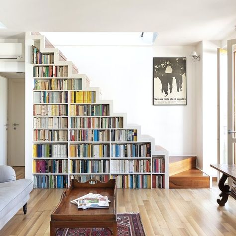 Home Library Rooms, Loft Stairs, Stair Case, Home Library Design, Home Stairs Design, Home Libraries, Basement Bathroom, House Stairs, Barndominium Ideas