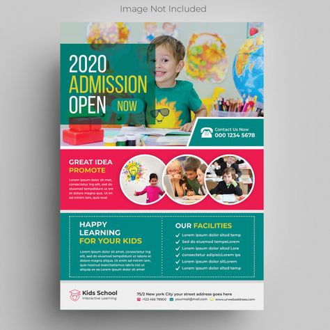 Education Flyer, Pink Nation Wallpaper, School Advertising, Back To School Stationery, Back To School Special, Flyer And Poster Design, Social Media Design Inspiration, School Posters, Business Flyer Templates