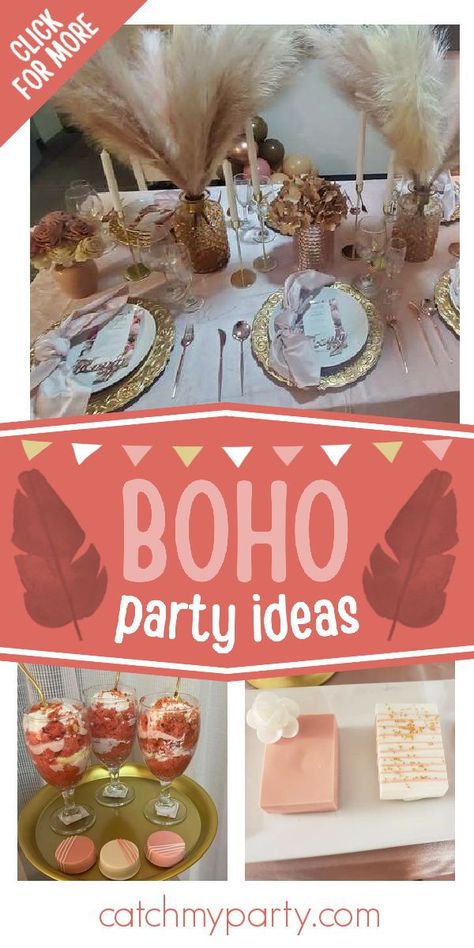 Boho Chic Party Ideas, Boho Party Ideas, Chic Party Ideas, Boho Chic Party, Boho Garden Party, Dreamcatcher Baby, Chic Birthday Party, Birthday Boho, Boho Birthday Party