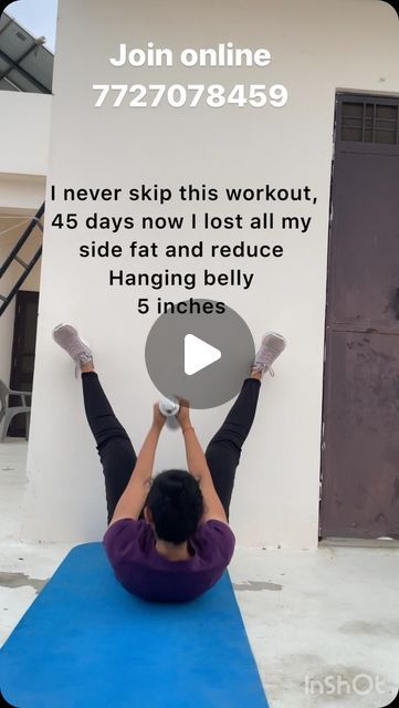 Deepti dhakar on Instagram: "100% best mom hanging belly loss workout and lose side fat also 

Beginner 10 count 4 sets 
Advance 40 count 6 sets

Beginner friendly and easy to do at home belly fat workouts. 
It literally helped to shrink my belly a lot and reduce side fat also

Include with 15 mins of cardio workout  and follow a protein rich diet to get the best results.

Calorie deficit is important.

Follow me for amazing and beginner friendly

This same exercise can be done to lose post pregnancy belly fat. No backache after this workout. 

#core #coreworkout #absworkout #abs #absday #corestrength #strong  #bellyfat #momlife #momfit #fitmom #getfit #momblogger #womenfashion #womeninspiringwomen #inchloss #momblogger #momlifebelike #postpregnancy #womeninbusiness #weightloss #workoutrou Belly Loss Workout, Ab Fitness, Post Pregnancy Belly, Hanging Belly, Workout Core, Protein Rich Diet, Side Fat, Inch Loss, Pregnancy Belly