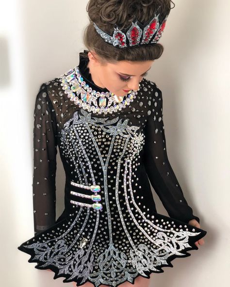 ❤️||Eabha||❤️ . . . . . . . #elitedancedesigns #2019 #irishdance #irishdancing #costume #dress #embroidery #crystals #hair #makeup… Embroidery Crystals, Irish Dancing Dresses For Sale, White Irish Dance Dress, Purple Irish Dance Dress, Irish Dance Dresses, Irish Dresses, Dress Pattern Sewing, Irish Dress, Irish Dance Costume