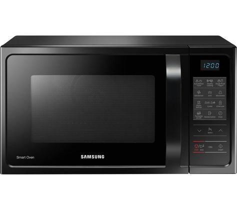 SAMSUNG MC28H5013AK/EU Combination Microwave - Black Oven Samsung, Samsung Oven, Samsung Microwave, Micro Oven, Make Your Own Yogurt, Black Microwave, Microwave Convection Oven, Smart Oven, Clean Microwave