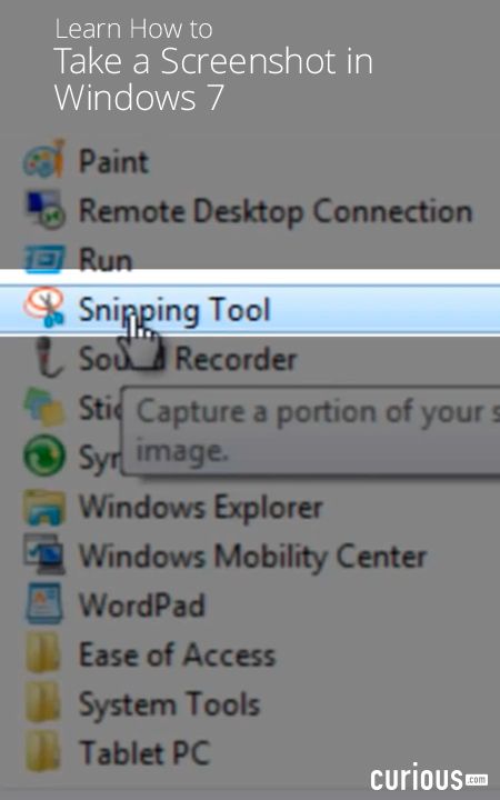 Instructor Gadget - How to Capture a Screen Shot with the Snipping Tool Snipping Tool, Take A Screenshot, Windows 7, How To Take, Screen Shot, Windows 10, Take A, Software, Take That