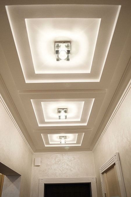 Modern Gypsum Ceiling Designs: 15 Best Examples For Inspiration Gypsum Design, Gypsum Ceiling Design, False Ceiling Bedroom, False Ceiling Living Room, Roof Ceiling, Gypsum Ceiling, Pop False Ceiling Design, Pop Ceiling Design, House Ceiling Design