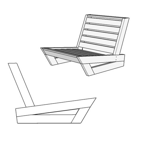 Lounge Chair Plans, Diy Lounge Chair, Build Your Own Pool, Fence Planning, Wooden Mailbox, Diy Steps, Diy Lounge, Pool Deck Plans, Modern Mailbox