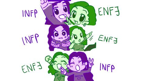 INFP ENFJ friendship <3 Enfj X Infp Friendship, Infp Enfj Friendship, Infp Friendship, Enfj Infp, Infp Enfj, Mbti Types, Mbti Relationships, Infp T, Infp