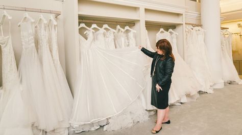 Bridal consultant with Kleinfeld's catering to the global religious community.   http://www.racked.com/2015/6/3/8711481/kleinfeld-bridal-modest-wedding-dresses Jewish Wedding Traditions, Jewish Bride, Lds Bride, Modest Bride, Modest Bridal, Modest Wedding Gowns, Kleinfeld Bridal, Bridal Consultant, 2015 Wedding Dresses