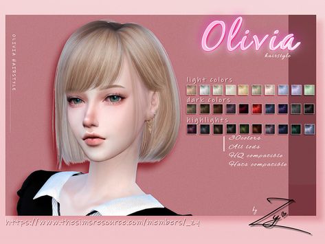 Sims4 Cc Thesimsresource, Sims 4 Cc Bob Hair With Bangs, Sims 4 Cc Hair Thesimsresource, Sims 4 Hair Short, Sims 4 Bob Hair Cc, The Sims4 Cc Hair, Sims4 Hair Cc Female, Sims4 Cc Hair, Sims 4 Hairstyles