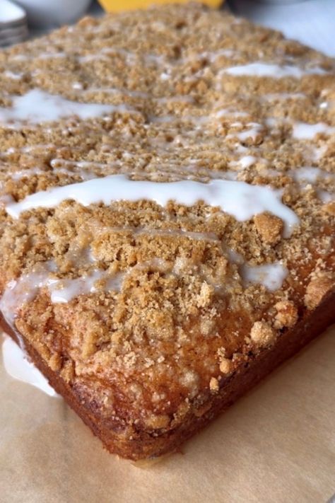 Recipes Archives — Sweet Monkey Cinnamon Bun Cake, Banana Crumb Cake, Sweet Monkey, Cinnamon Crumb Cake, Monkey Banana, Banana Dessert Recipes, Pudding Pies, Banana Dessert, Pound Cakes