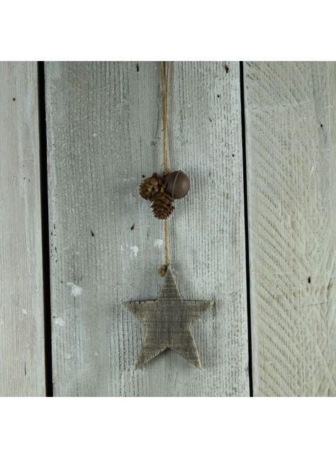 Driftwood Star Hanging Decoration  @ rosefields.co.uk Winder Wonderland, Christmas Driftwood, Driftwood Star, Christmas Hanging Decorations, Christmas Hanging, Handmade Christmas Decorations, Hanging Decorations, Star Decorations, Christmas Crochet