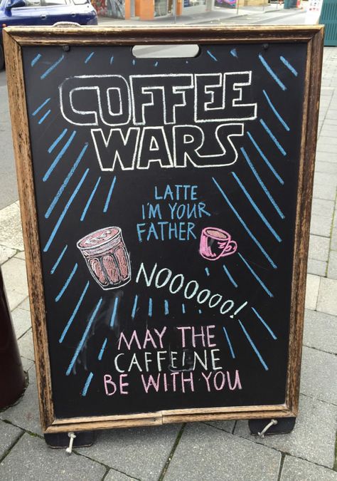 Coffee Board Ideas, Chalk Art Coffee, Cafe Chalkboard, Cafe Signs, Blackboard Ideas, Coffee Chalkboard, Starbucks Art, Starbucks Ideas, Coffee Shop Signs