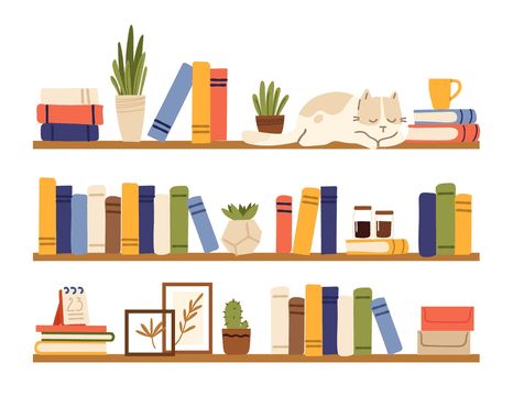 accessories,shelf,illustration,in,object,set,design,bookcase,modern,plant,cat,collection,plants,frame,literary,different,graphic,creative,blank,room,shelving,style,white,shape,home,scandinavian,pot,literature,background,with,bookstore,books,group,stand,library,vector,or,office,hardcover,box,wooden,empty,elements,decoration,bookshelf,rack,shelves,wall,shelve,color,comfy,colorful,interior,image,bookshop,book,colored,textbook,furniture,isolated,knowledge,and,storage Interior Bookshelf, Shelves Books, Books Interior, Shelves Rack, Home Shelf, Glasgow Rangers Fc, Bristol Rovers, Scandinavian Style Home, Football Wall Art