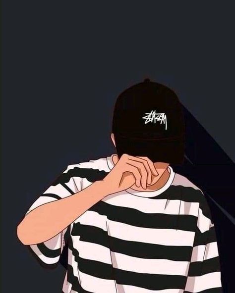 Credits to the owner 💫 Aesthetic Dp, Swag Wallpaper, Hypebeast Wallpaper, Boys Dp, Boy Illustration, Cartoon Wallpaper Hd, Swag Art, Dope Cartoon Art, Illustration Art Girl