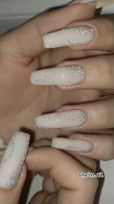 White Nail, Nails Inspo, White Nails, Nail Inspo, Manicure, Nails, Beauty, Quick Saves