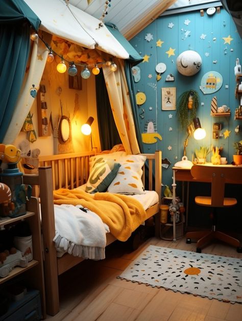 Bedroom For Teens, Nursery Room Diy, Modern Nursery Room, Organization Nursery, Furniture Nursery, Teen Bedroom Makeover, Kids Daybed, Space Kids Room, Bedroom Ideas For Small Rooms Cozy