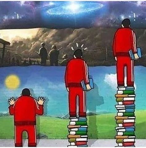 The more you know, farther your vision will go ❤ Mind Blowing Pictures, Physics Memes, Bible Humor, Neil Degrasse Tyson, Bible Text, Anais Nin, The More You Know, Religious Art, Potpourri