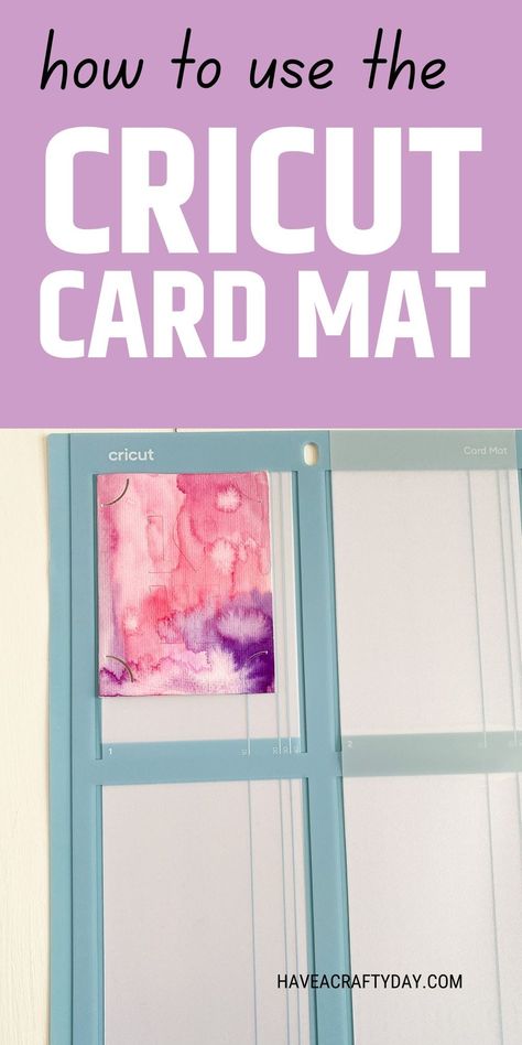 Learn how to use a Cricut card mat to easily make cards. Get tips for making your own cards, plus learn how to make a Valentine's day card. Cricut Card Mat, Cards With Cricut, How To Use Cricut, Cricut Mat, Cricut Explore Projects, Maker Project, Make Your Own Card, Make Cards, Cricut Cards