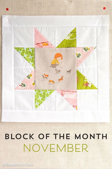 How to make a Sawtooth Star Quilt Block | Polka Dot Chair Triangle Quilt Block, Sawtooth Star Quilt Block, Sawtooth Star Quilt, Quilt Block Of The Month, Sawtooth Star, Baby Quilt Tutorials, Quilt Blocks Easy, Crocheted Blankets, Polka Dot Chair