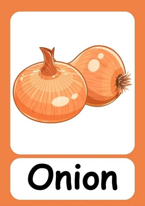 Basic English For Kids, Vegetables Flashcards, English Kindergarten, Alphabet Flash Cards Printable, Alphabet Activities Preschool, Printable Flash Cards, Alphabet Flashcards, English Lessons For Kids, Flash Card