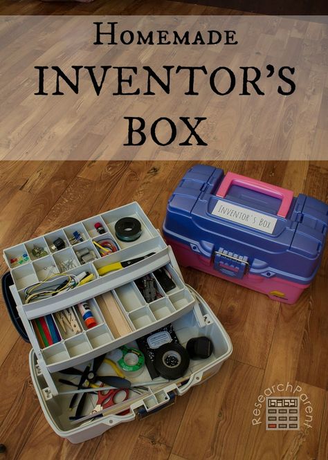 Tinker Box, Oversized Chair, Woodworking For Kids, Woodworking Plans Free, Kits For Kids, Woodworking Tips, Diy Woodworking, Kids Gifts, Projects For Kids