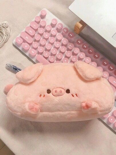 Cute Pencil Case, Cute Pencil, Mini Cute, Cute Pigs, School Essentials, Cartoon Styles, Gifts Ideas, Pencil Case, Cute Things