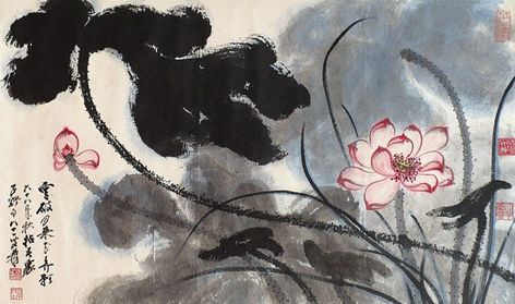 Flower Desktop Wallpaper, Japanese Contemporary Art, Lotus Flower Wallpaper, 2560x1440 Wallpaper, Traditional Chinese Art, Superflat, Computer Wallpaper Desktop Wallpapers, Desktop Wallpaper Art, Japanese Artwork