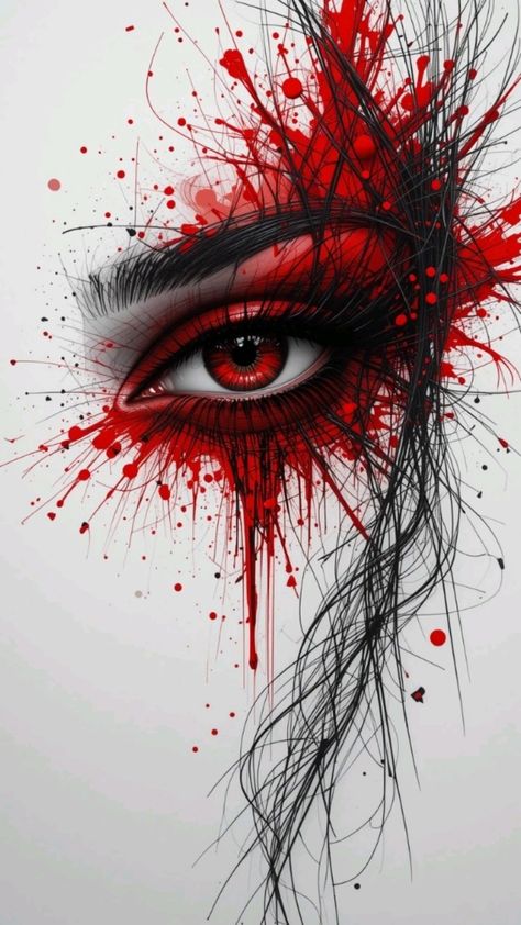 #aesthetic #drawing #draw #dibujo #dibujosalápiz #eyes #ojosrojos #ojos #pintura #red #rojo Realistic Drawings, Eye Drawing, Drawing People, Pencil Drawings, Cute Drawings, Drawings, Red