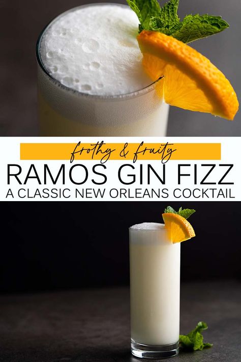 Ramos Fizz Recipe, Ramos Gin Fizz Recipe, Sloe Gin Fizz Recipe, Slow Gin Fizz, Vodka Fizz Cocktail, Pomegranate Gin Fizz, Gin Fizz Recipe, Ramos Gin Fizz, Gin Fizz Cocktail