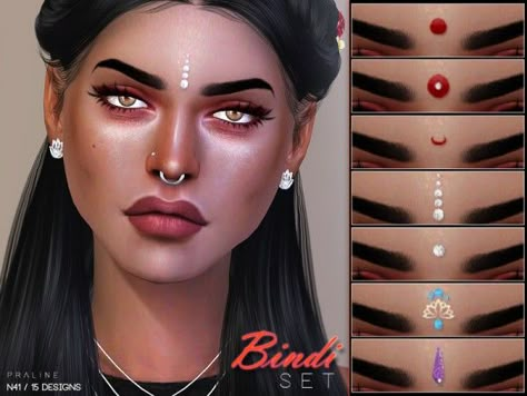 The Sims Resource: Bindi Set N41 by Pralinesims • Sims 4 Downloads Sims 4 Piercings, Sims 4 Tattoos, The Sims 4 Skin, The Sims 4 Pc, The Sims 4 Packs, Sims 4 Mm Cc, Sims 4 Cc Makeup, Sims 4 Cc Skin, Sims 4 Dresses