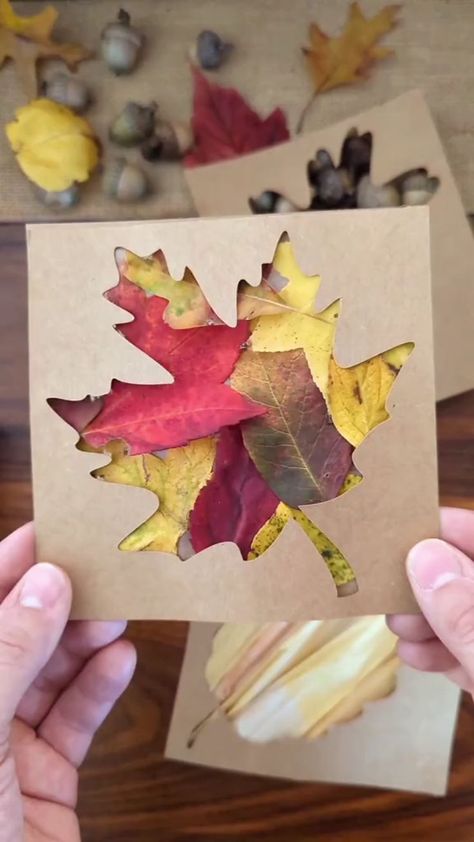 Collage Preschool, Nature Hunt, Autumn Leaves Craft, Leaf Collage, Fall Arts And Crafts, Fall Nature, Fall Art Projects, Easy Fall Crafts, Nat King Cole