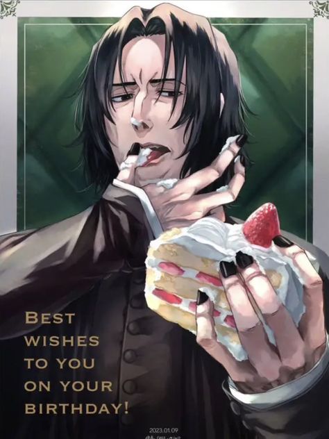 Severus Snape Art, His Birthday Cake, Severus Snape Fanart, Harry Potter Games, Harry Potter Severus, Harry Potter Severus Snape, Harry Potter Illustrations, Severus Rogue, Snape Harry Potter