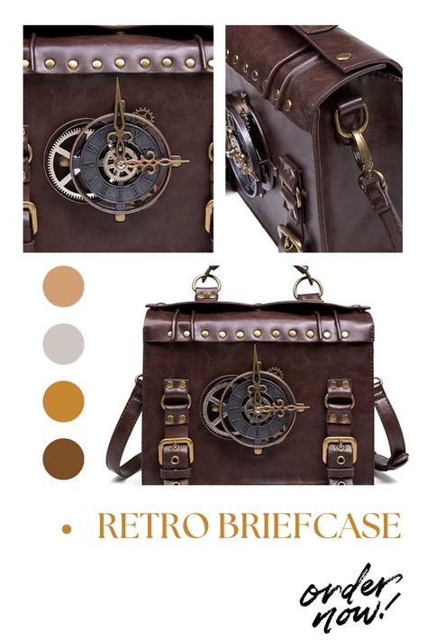 ✨Costume Steampunk Messenger Bag Leather Retro Briefcase Crossbody Shoulder Purse Satchel Festival Costume Accessories - Vintage steampunk gothic style, Medieval Renaissance Belt Pouch , LARP, Fantasy Events, Renaissance Faire, Comic Con, Halloween Festival Cosplay Costume Apparel. club active, party . Even for Daily Use. Get Ready to Become a SUPER SATR in the Live Action Role Playing Game!✨CHECK THE LINK FOR MORE DETAILS Gothic Costume, Messenger Bag Leather, Festival Costume, Gothic Medieval, Vintage Steampunk, Festival Costumes, Role Playing Game, Belt Pouch, Halloween Festival