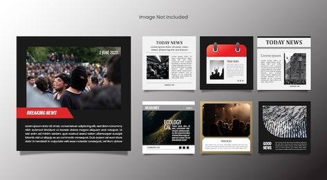 Social media portal news template | Premium Vector #Freepik #vector #business #flat #modern #media News Template, Facebook Templates, About Social Media, Social Media Template, Media Post, News Today, Social Media Post, Premium Vector, Template Design