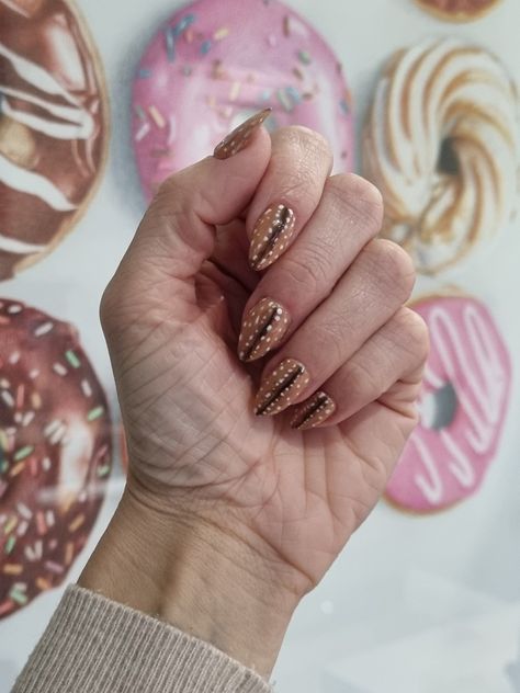 Fawn Print Nails, Deer Print Nails, Fawn Nails, Deer Nail Art, Chital Deer, Fur Nails, Deer Nails, Fawn Deer, Fawns Deer