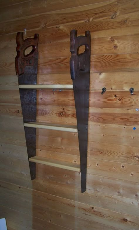 Antiques Repurposed, Hand Saws, Barn Wood Projects, Antique Tools, Hand Saw, Old Tools, Repurposed Items, Home Tools, Vintage Tools